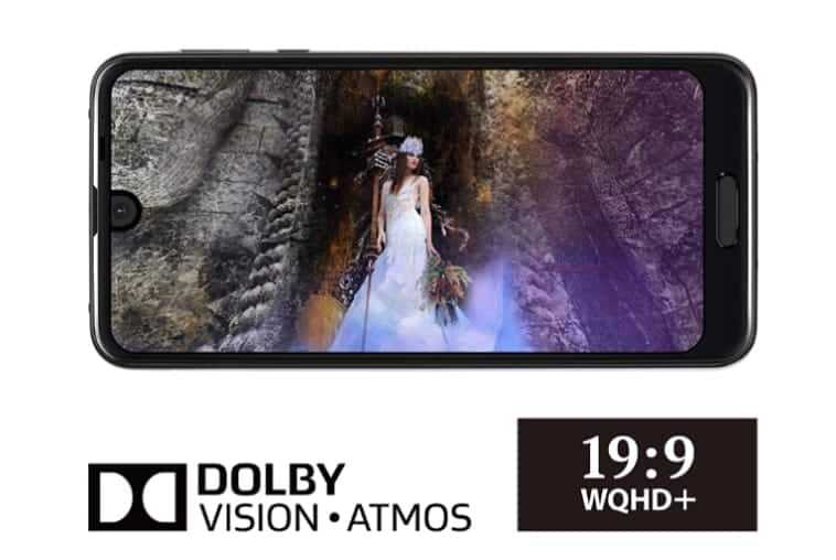 Shrp Aquos R2 SHV42 Dolby Vision Atmos
