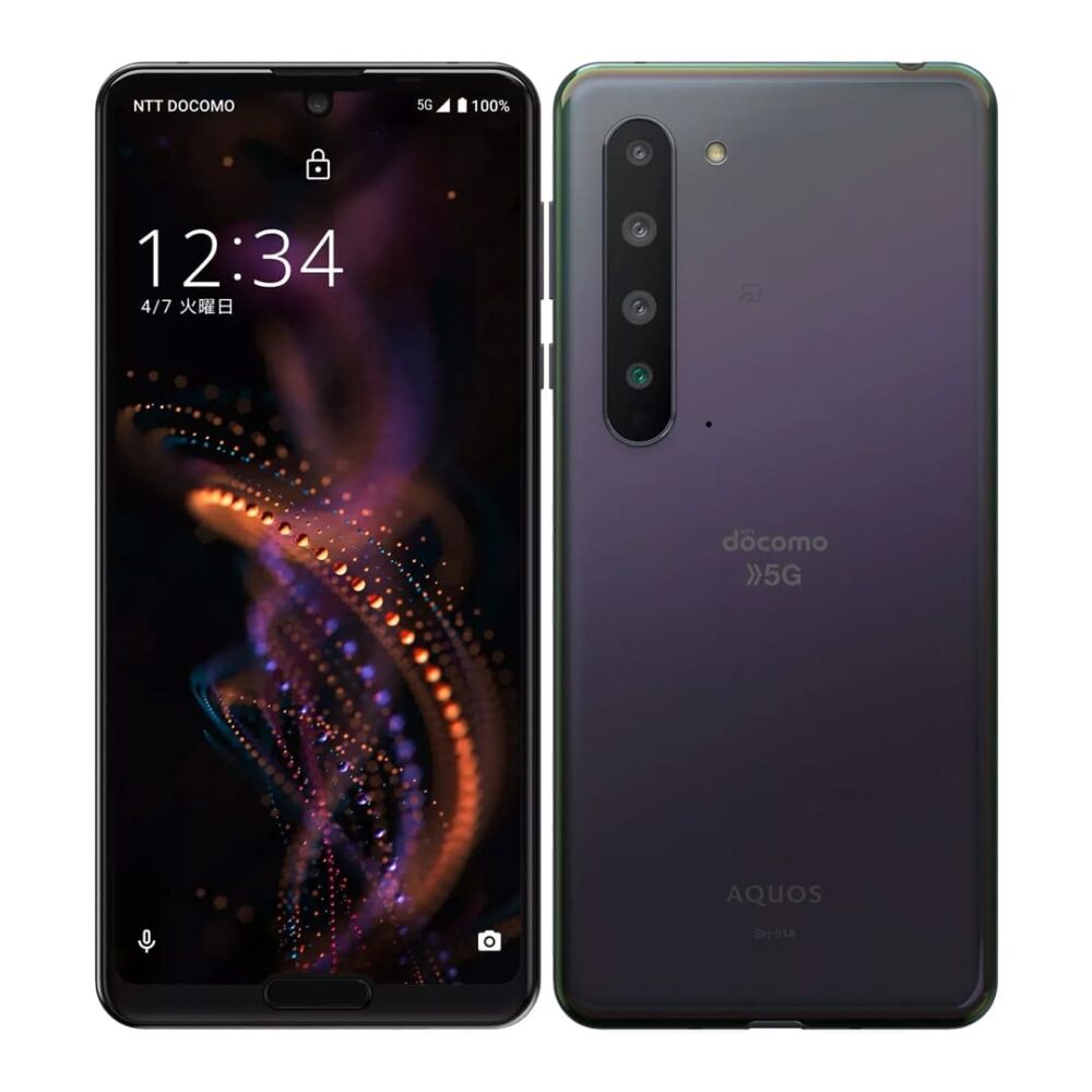 sharp aquos r5g shg01 sh51a black