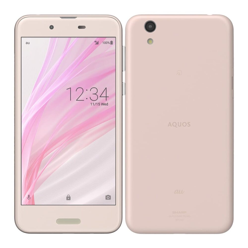 sharp aquos sense shv40 misty pink