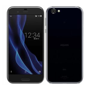sharp aquos serie shv39 black image